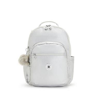 Kipling Seoul Large Metallic 15" Laptop Backpacks Candy Metallic | AU 1853JP